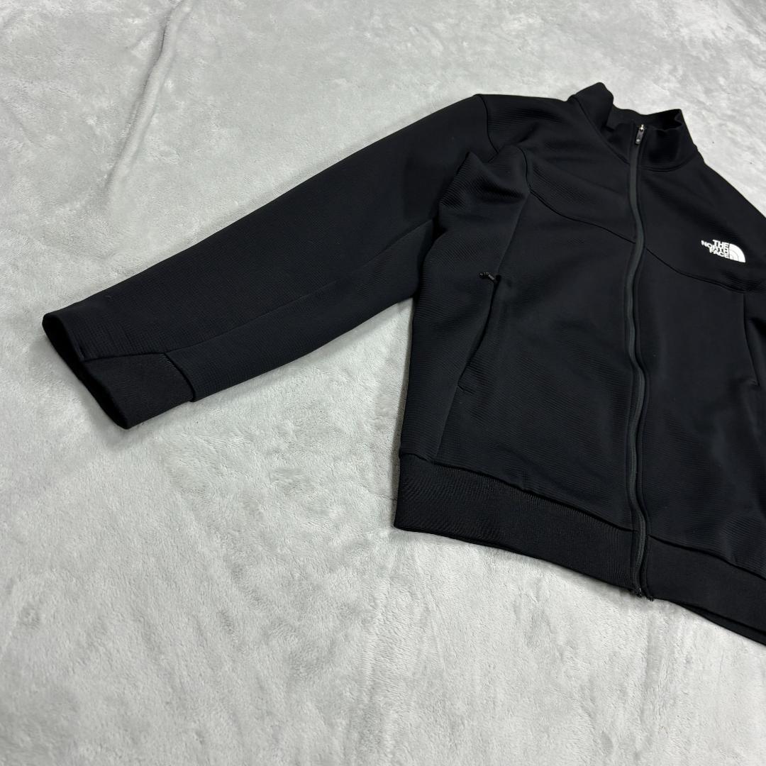 美品 ノースフェイス NT62381ドライドットアンビションジャケット L 黒