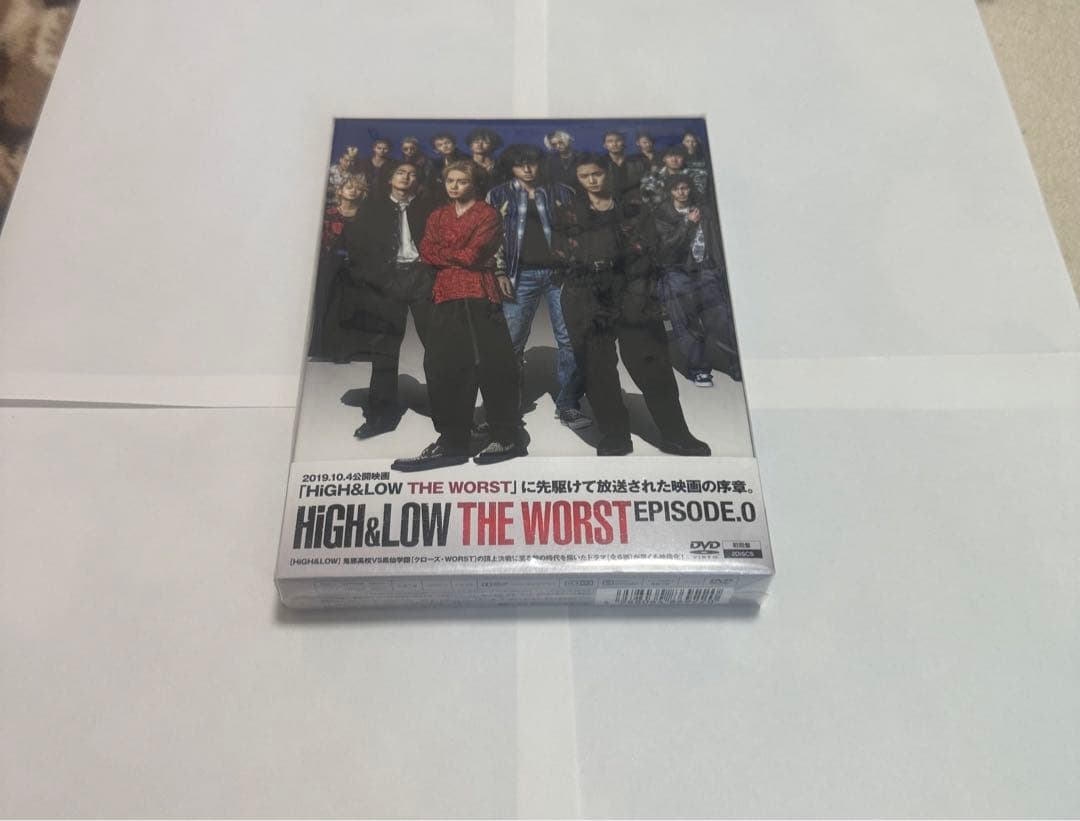「HIGH&LOW THE WORST episode0」 初回盤DVD