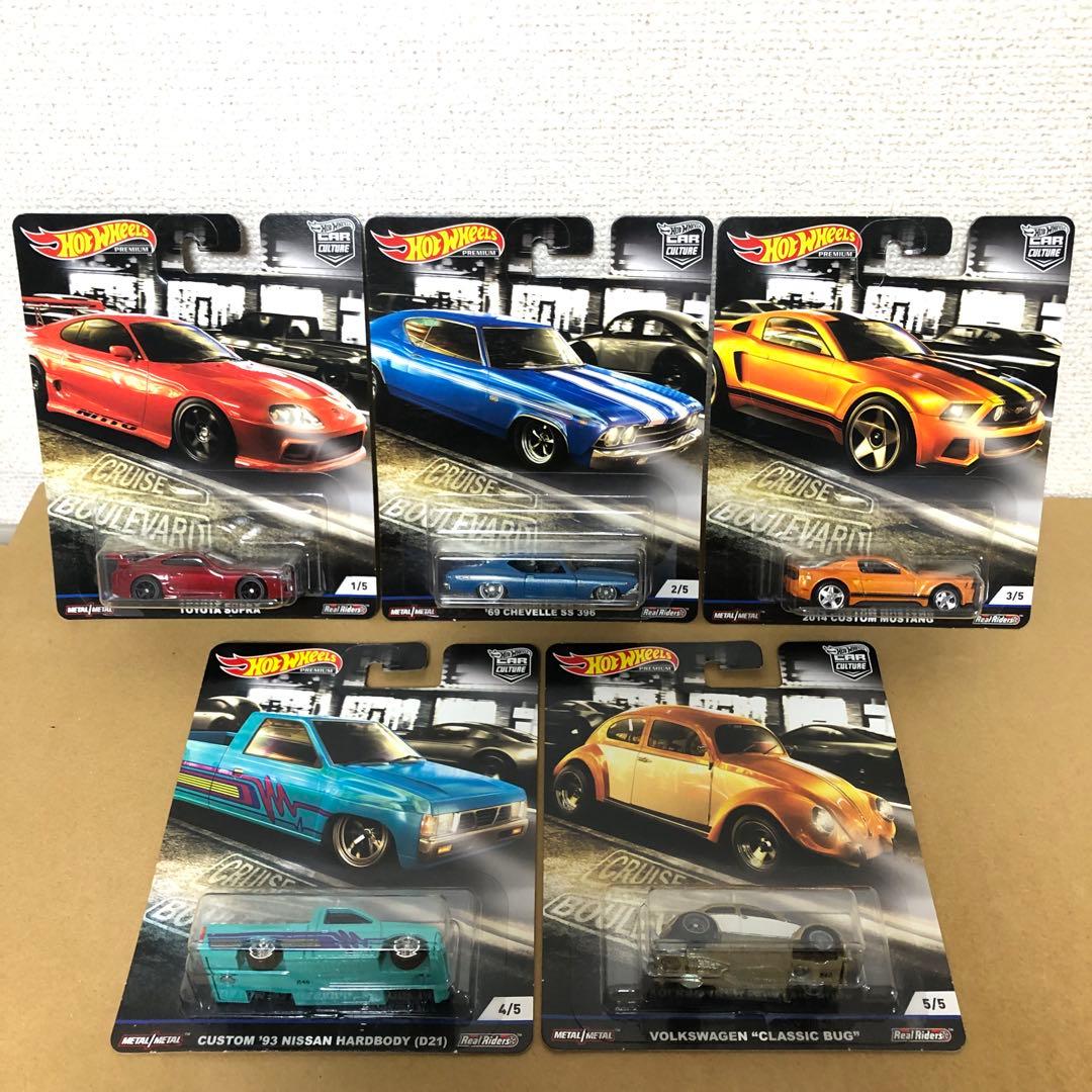 5台セット　ホットウィール　CRUISE BOULEVARD