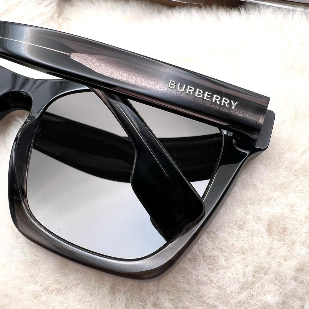 極美品✨BURBERRY B4348F サングラス 黒 男女兼用