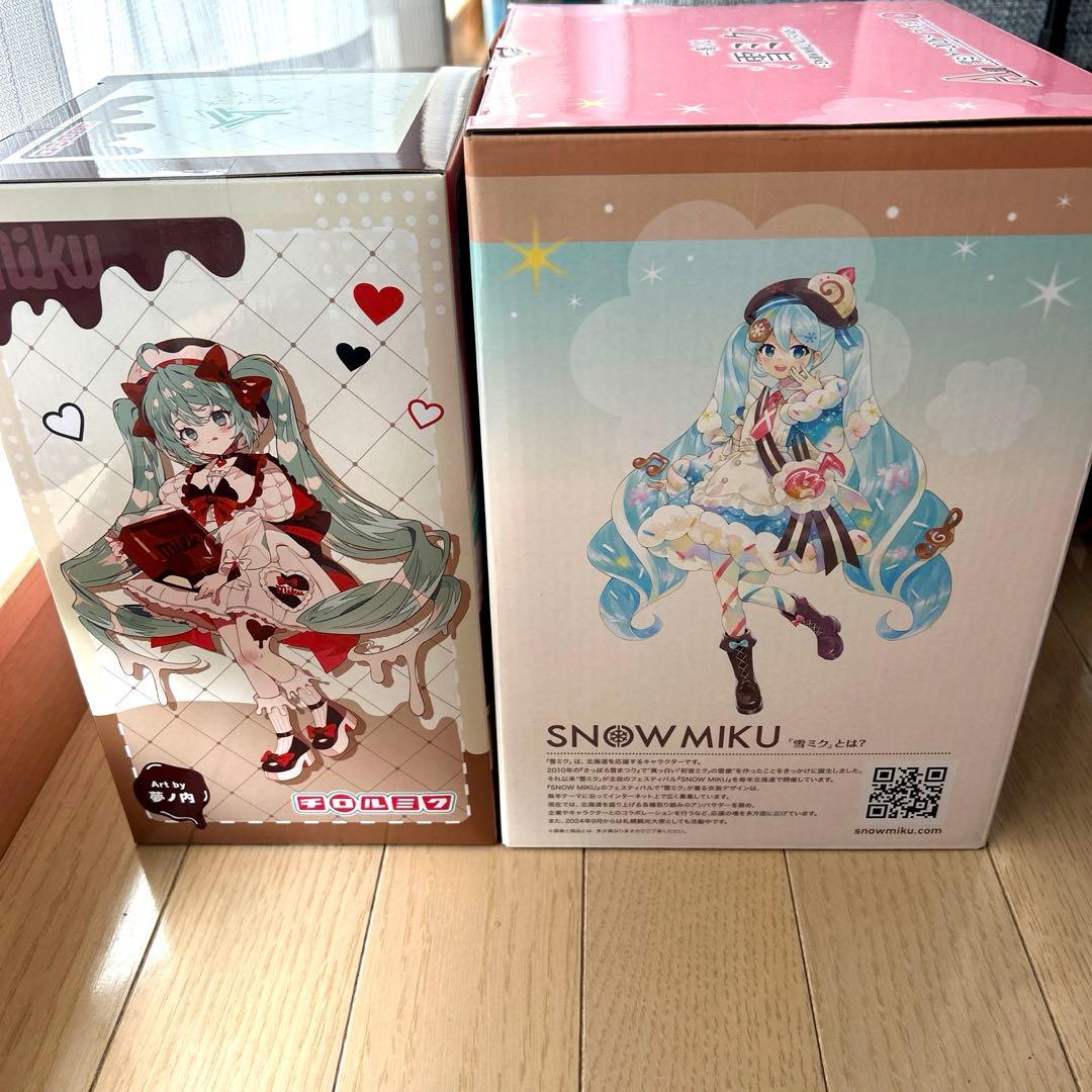 一番くじ 雪ミク 2026 A賞 雪ミク フィギュア ＋チロルミク セット