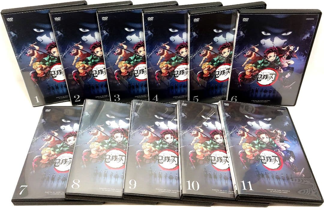 鬼滅の刃/無限列車編/立志編/遊郭編/刀鍛冶の里編/柱稽古編【DVD】全28巻