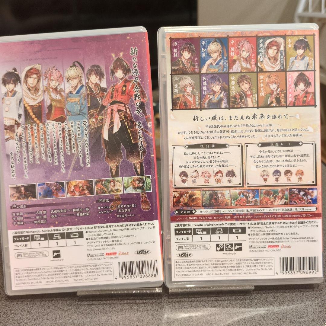 ビルシャナ戦姫 Nintendo Switch 源平飛花夢想・一樹の風2本セット