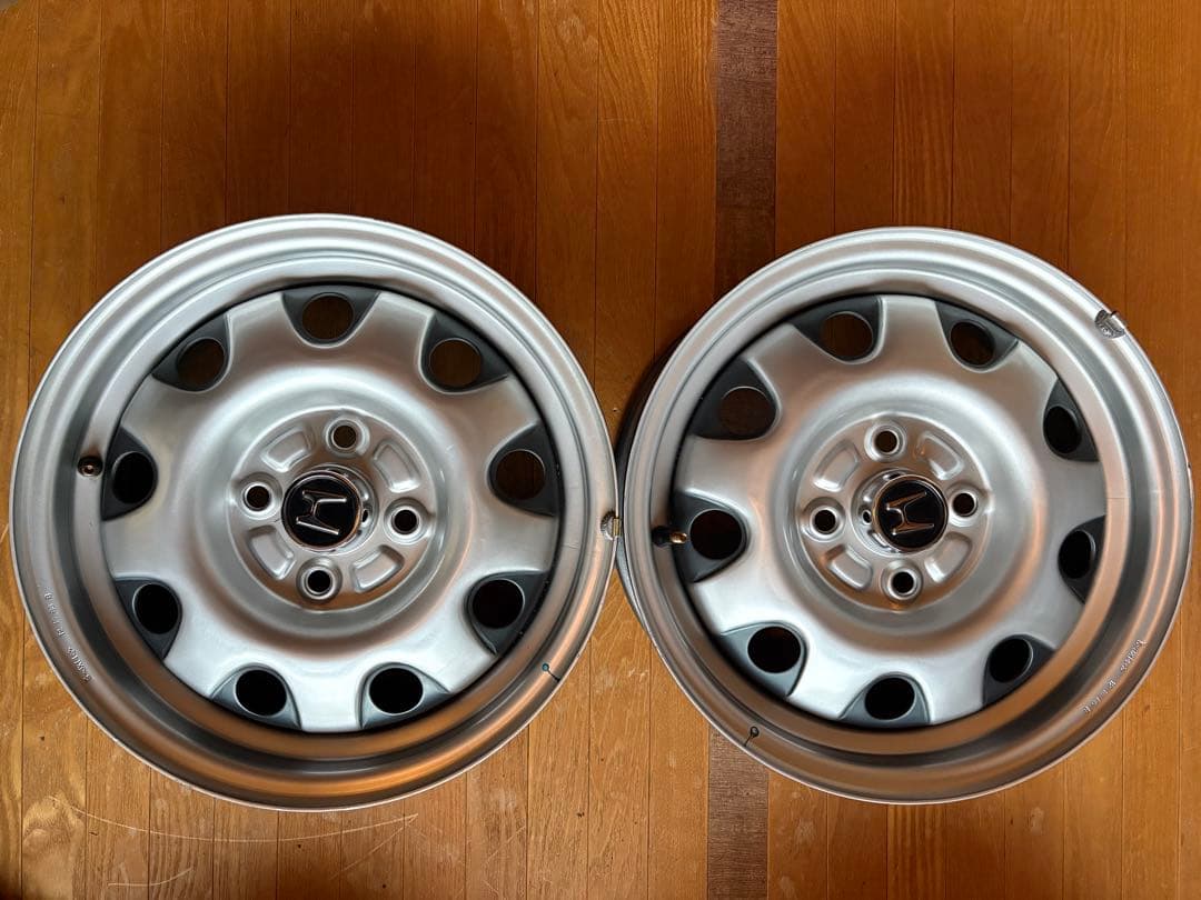 極上品 CR-X EF7 1.6Si 純正ホイール 14インチセンターキャップ付