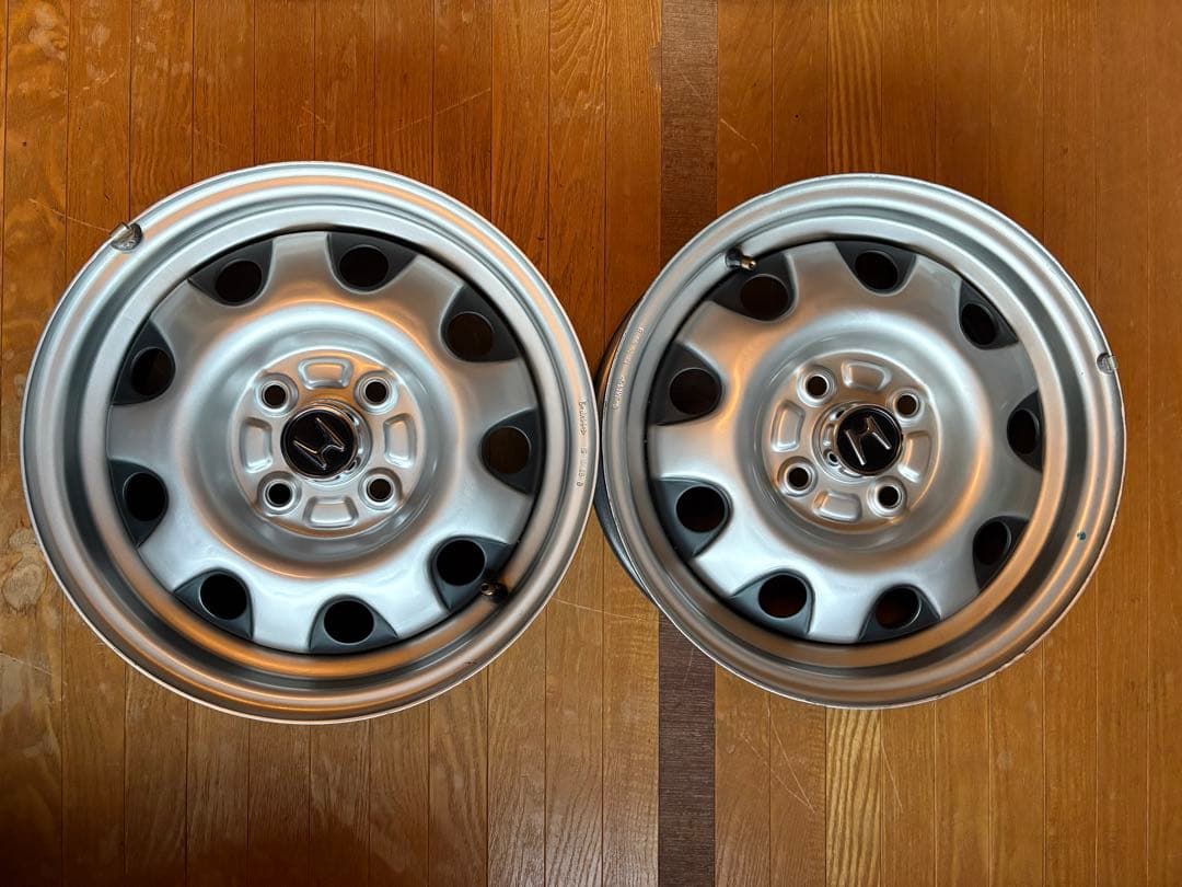 極上品 CR-X EF7 1.6Si 純正ホイール 14インチセンターキャップ付