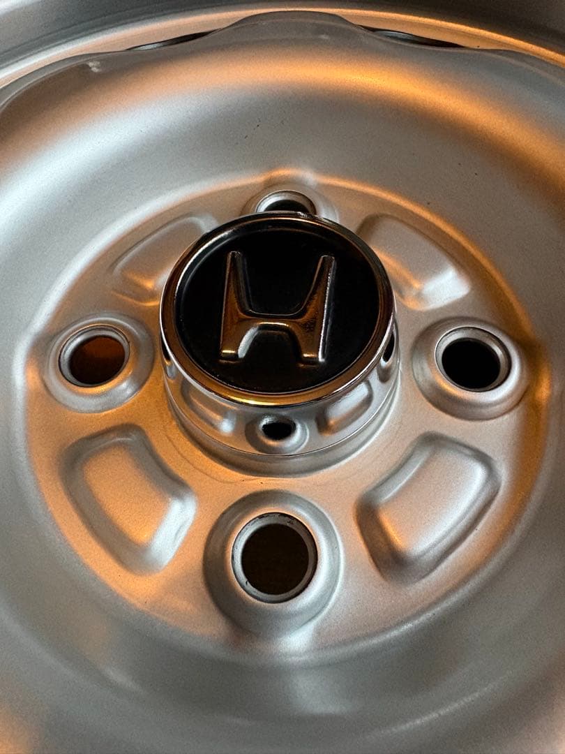 極上品 CR-X EF7 1.6Si 純正ホイール 14インチセンターキャップ付