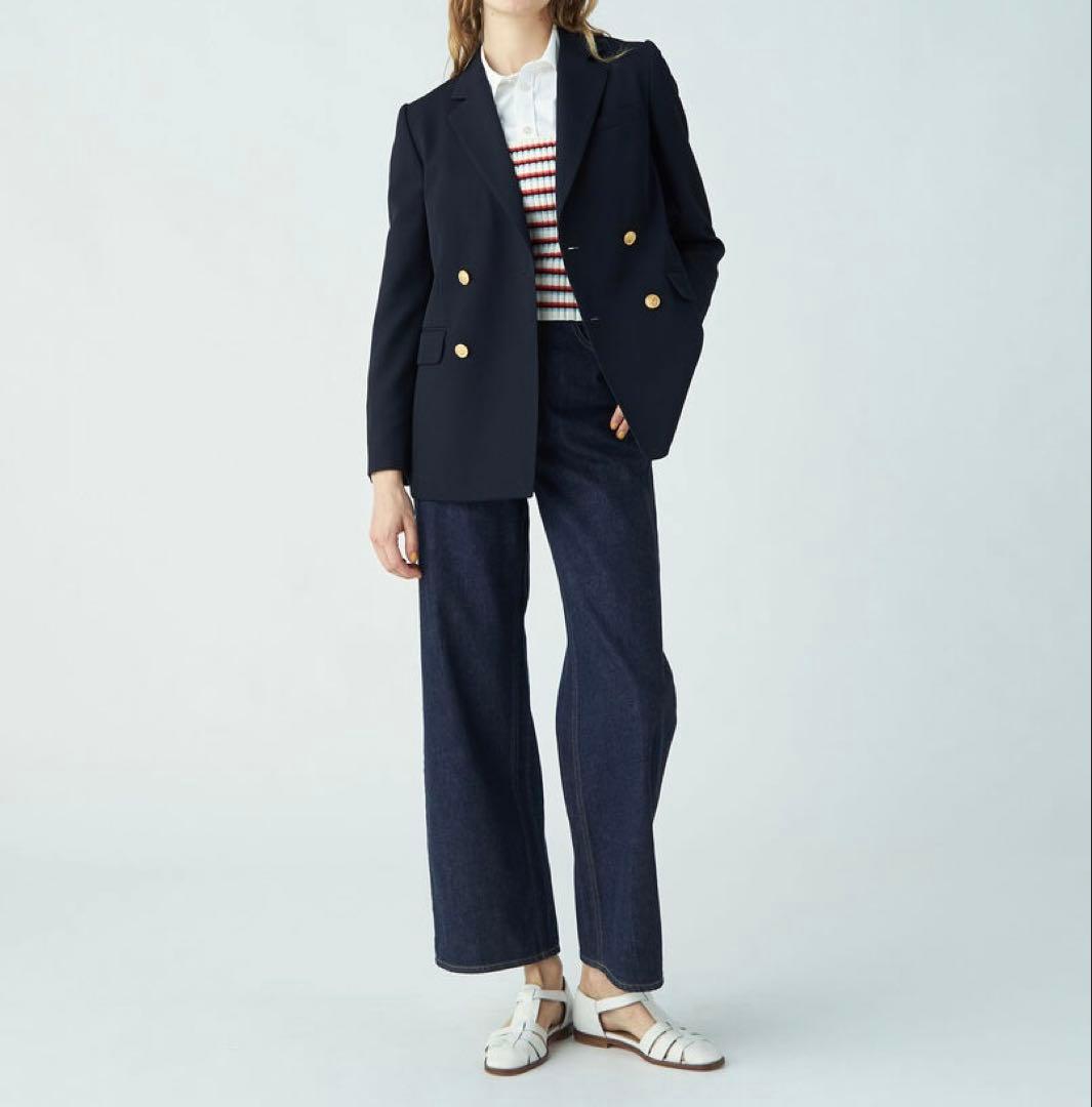 名品 MACPHEE ビンテージギャバジン ダブルブレストジャケット 36