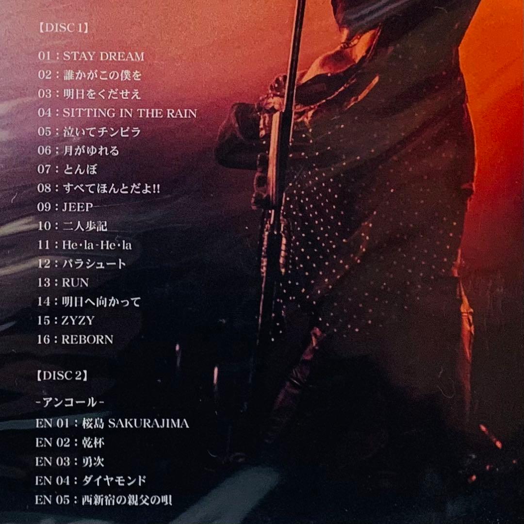 【新品】Blu-ray　長渕 剛　2022 REBORN