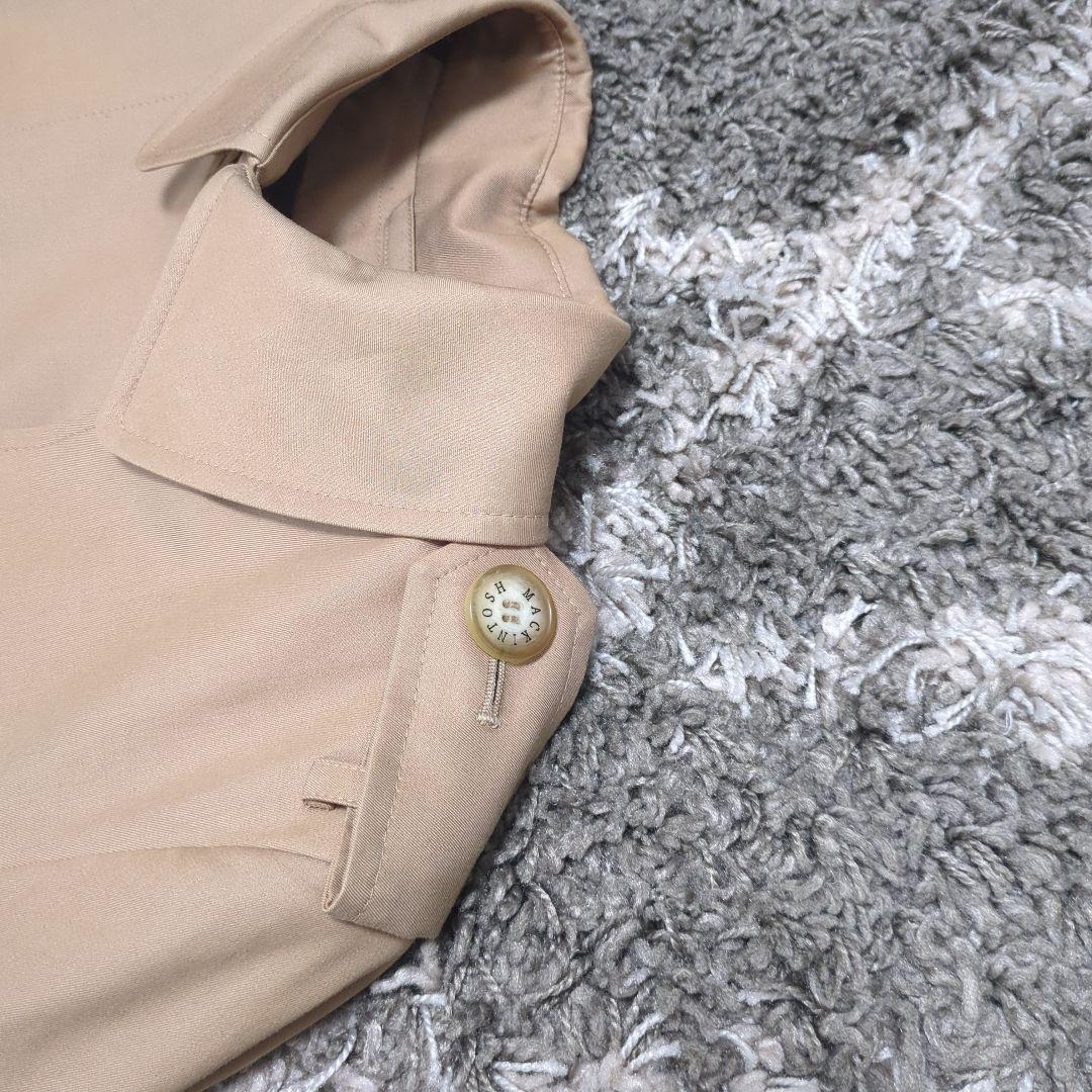 Methi【美品】マッキントッシュ ベージュ トレンチコート 38