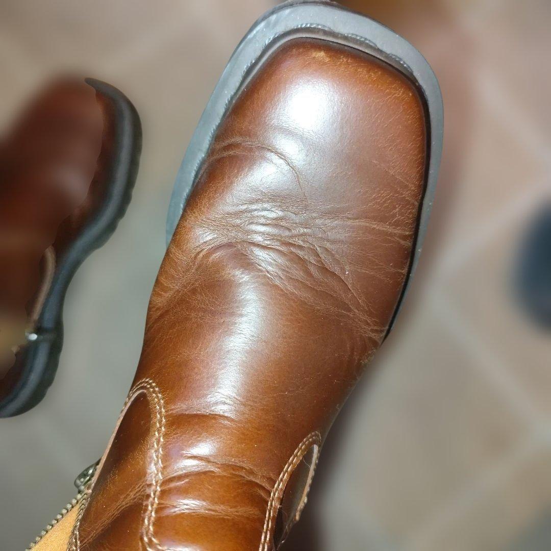 N*O様 Dr. Martens ブラウン Amaaya Lo レザー ブーツ