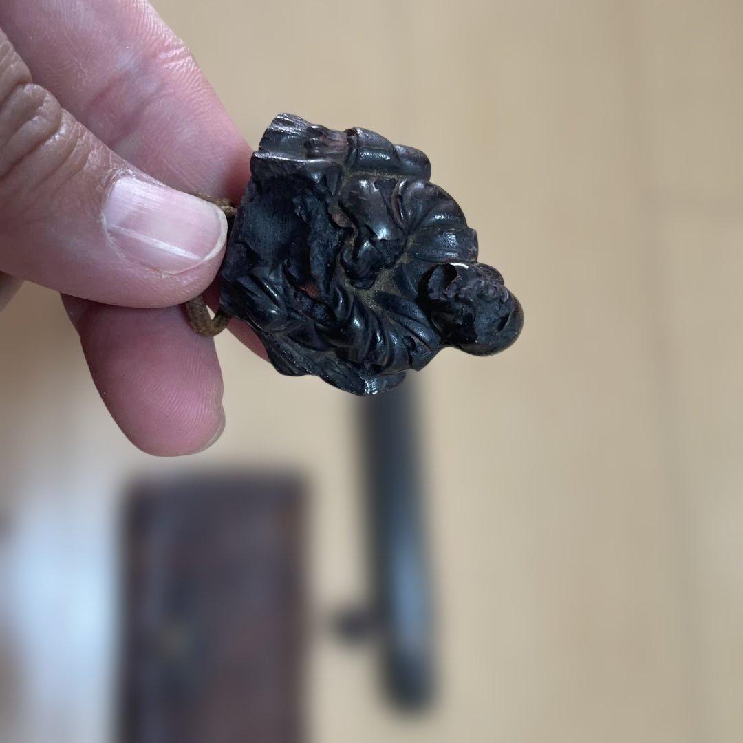 東*堂様 江戸時代　五段印籠　金蒔絵　清水寺図　締め玉 玉川作　純金金具付　煙管
