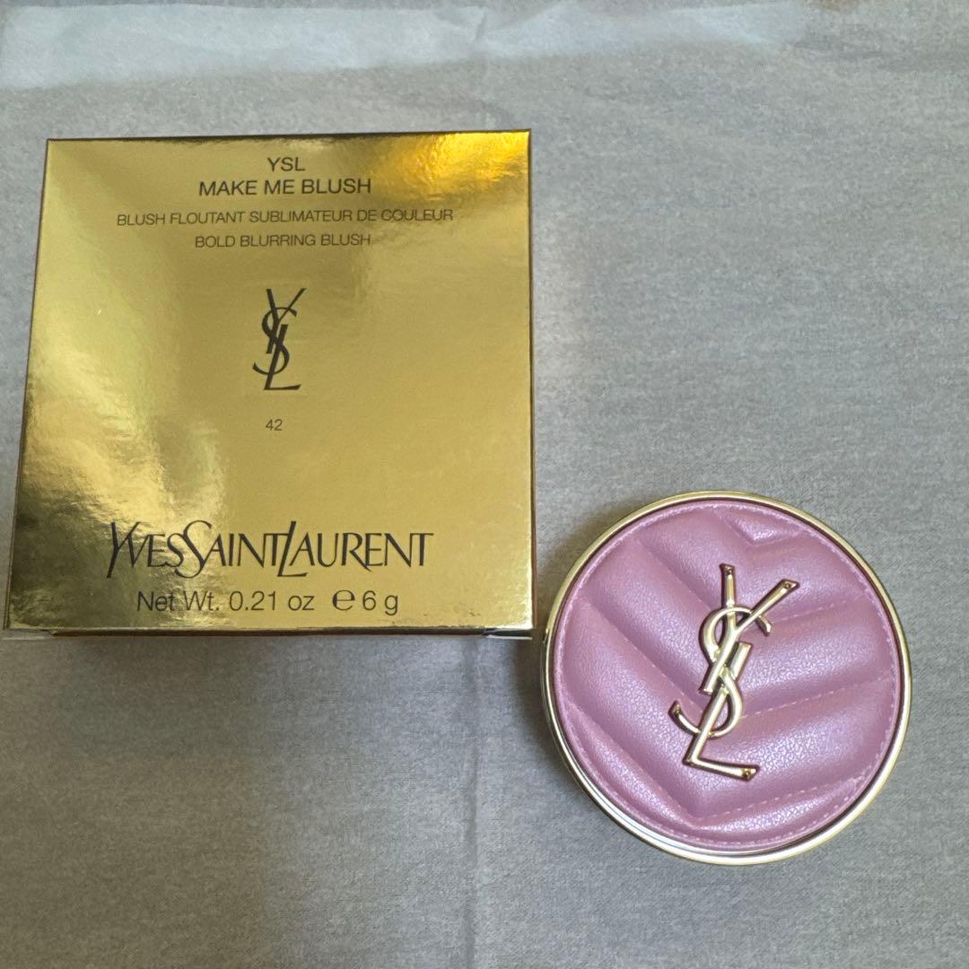 YSL MAKE ME BLUSH 42 チーク 6g ギフトバッグ付き