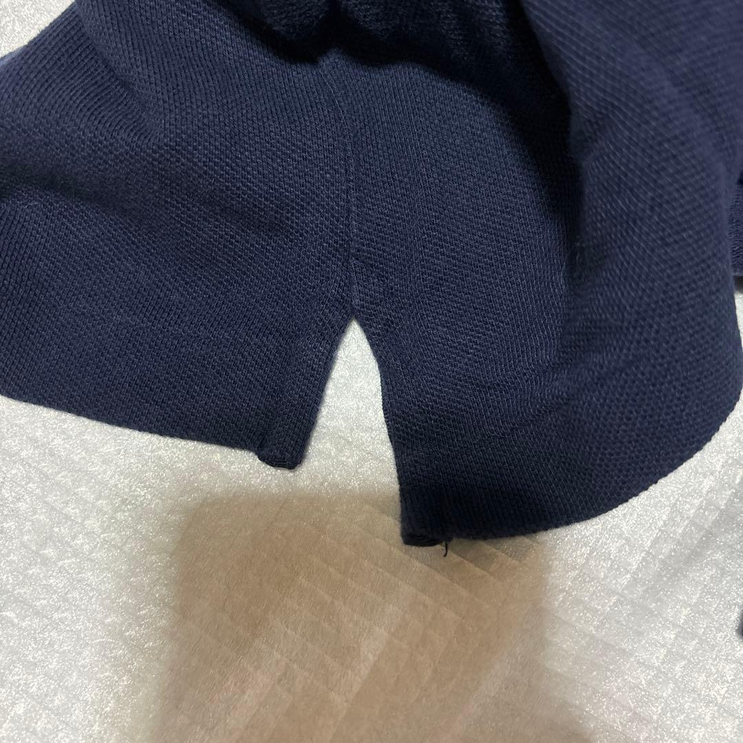ラルフローレン　レディース　ポロシャツ　長袖　ネイビー　XL