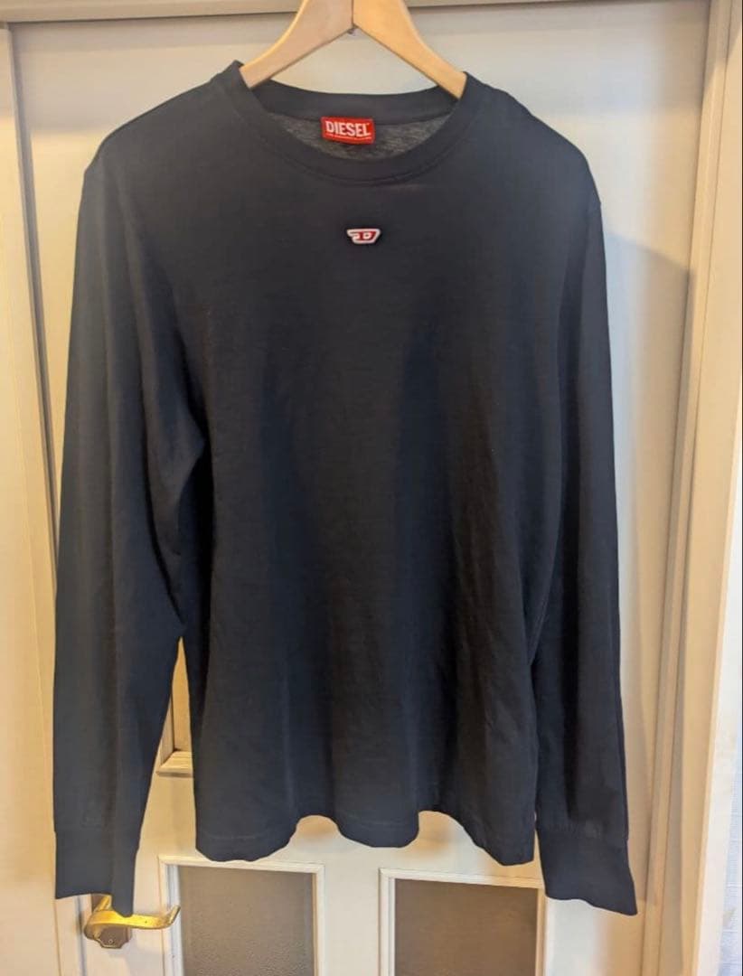 DIESEL グレン期モデルロゴ付き長袖Tシャツ