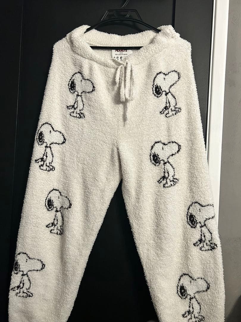 PEANUTS × GELATO PIQUE スヌーピー ルームウェアセット