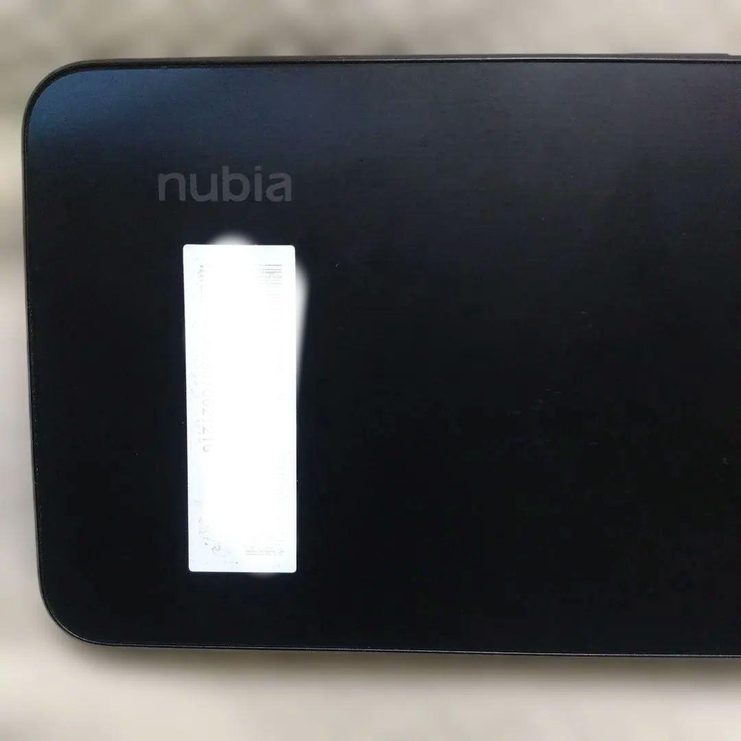 nubia Ｓ 5G スマートフォン 本体 ブラック　中古品　SIMフリー