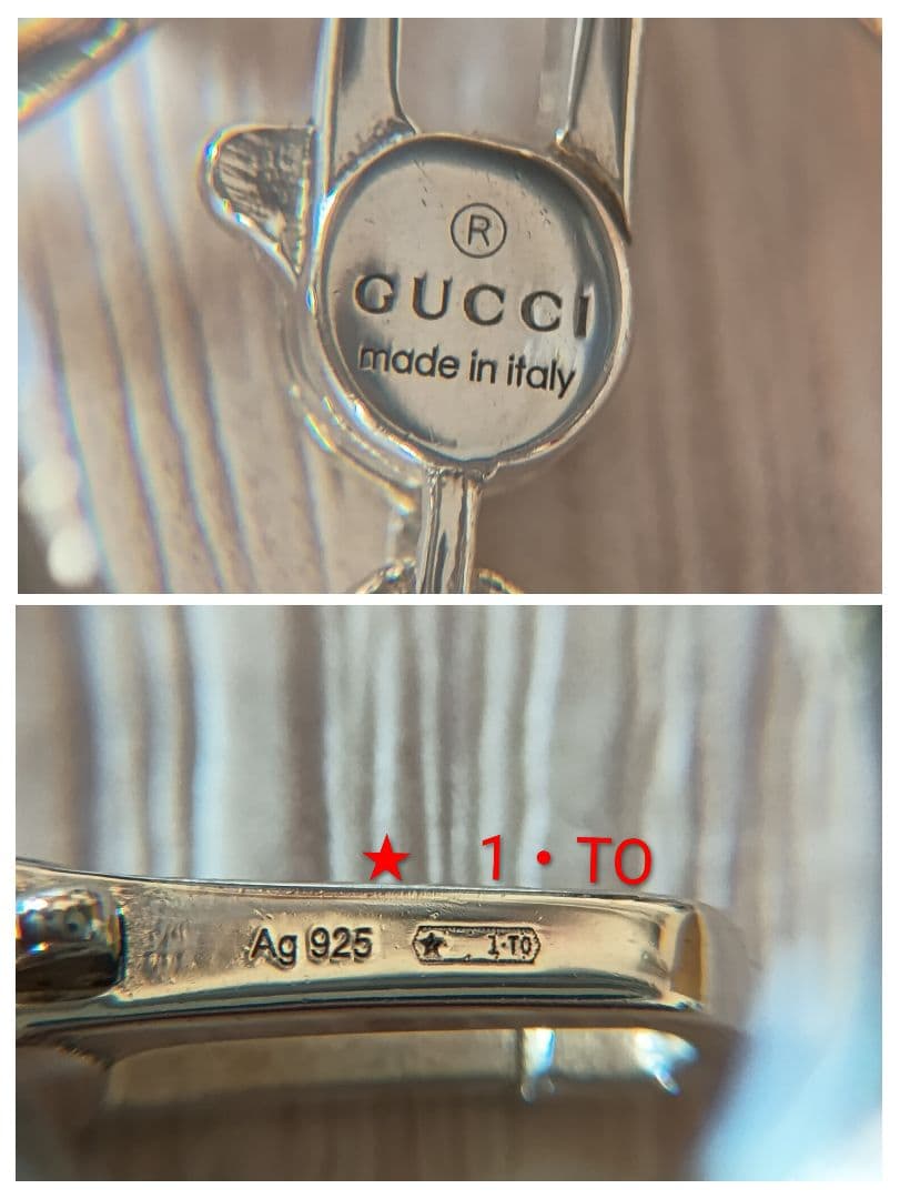 【美品】GUCCI 中太オーバルチェーン 50cm 4mm Ag925 男女兼用
