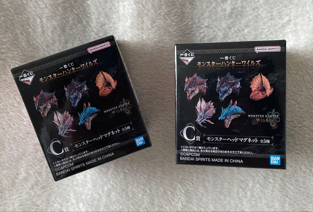 新品未使用モンスターハンターワイルズ一番くじA賞B賞C賞G賞セット モンハン