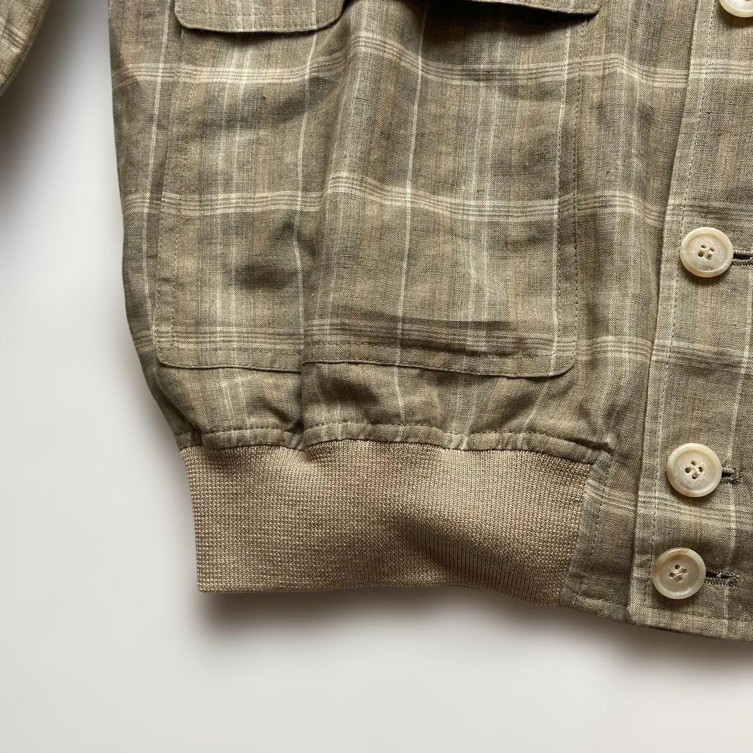 ジャケット・アウター ITALY VALSTAR linen10 jacket VALSTARINO
