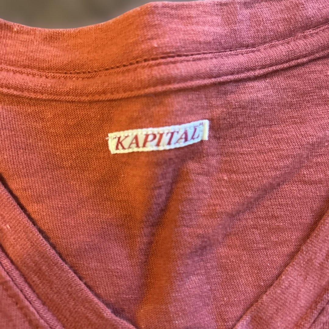 KAPITAL 赤Tシャツ