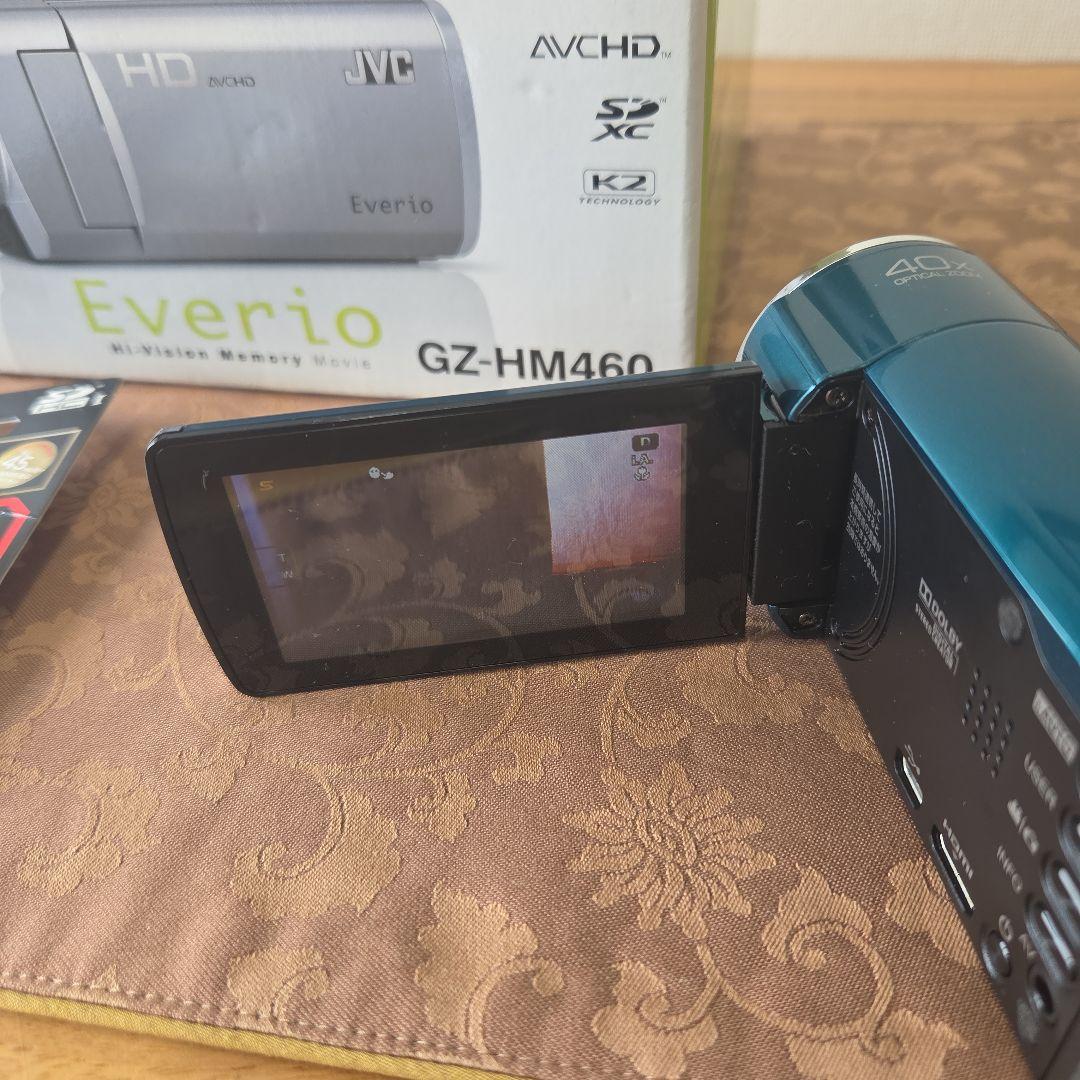 JVC Everio GZ-HM460 ビデオカメラ 充電器なし