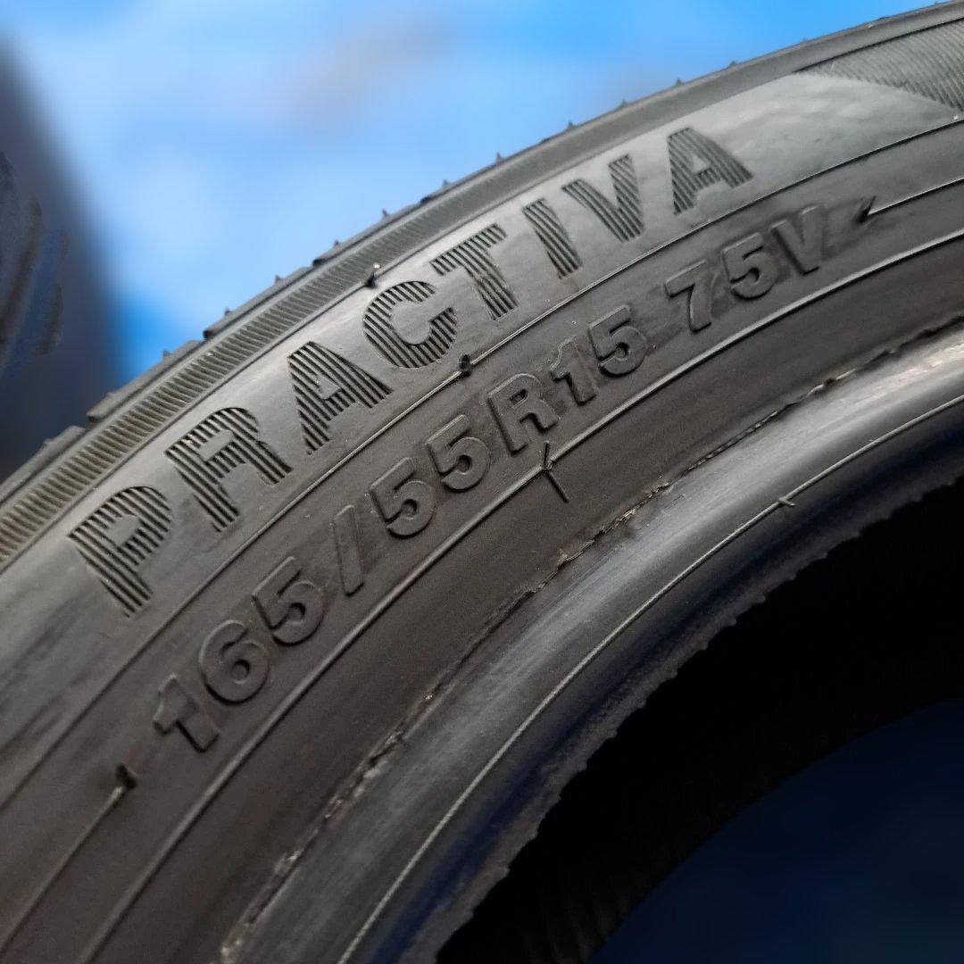 ★165/55R15★ YOKOHAMA PRACTIVA 　2本　送料無料