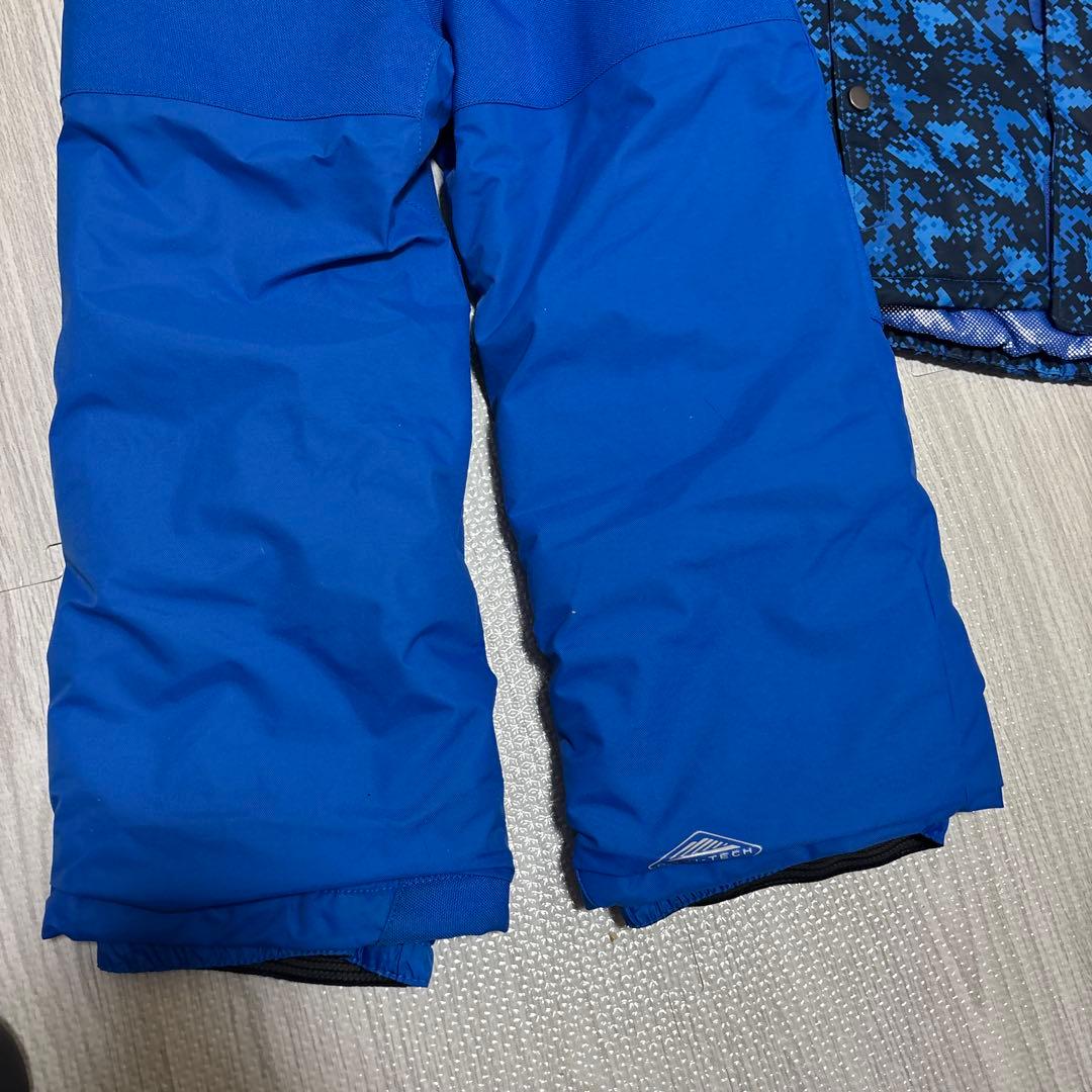 良品Columbia kids 子供 スキーウェア 青 ブルー xxs