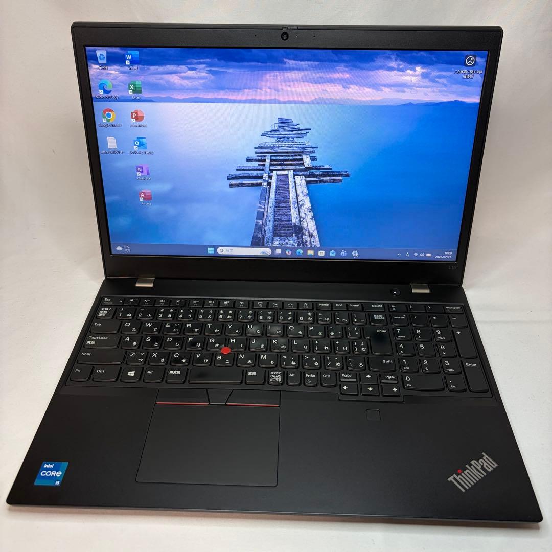 美品 ThinkPad L15 第11世代 i5 8GB 512GB オフィス