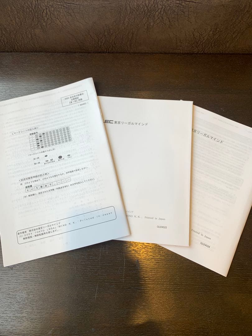 2024 行政書士 全日本行政書士公開模試 【第1回】