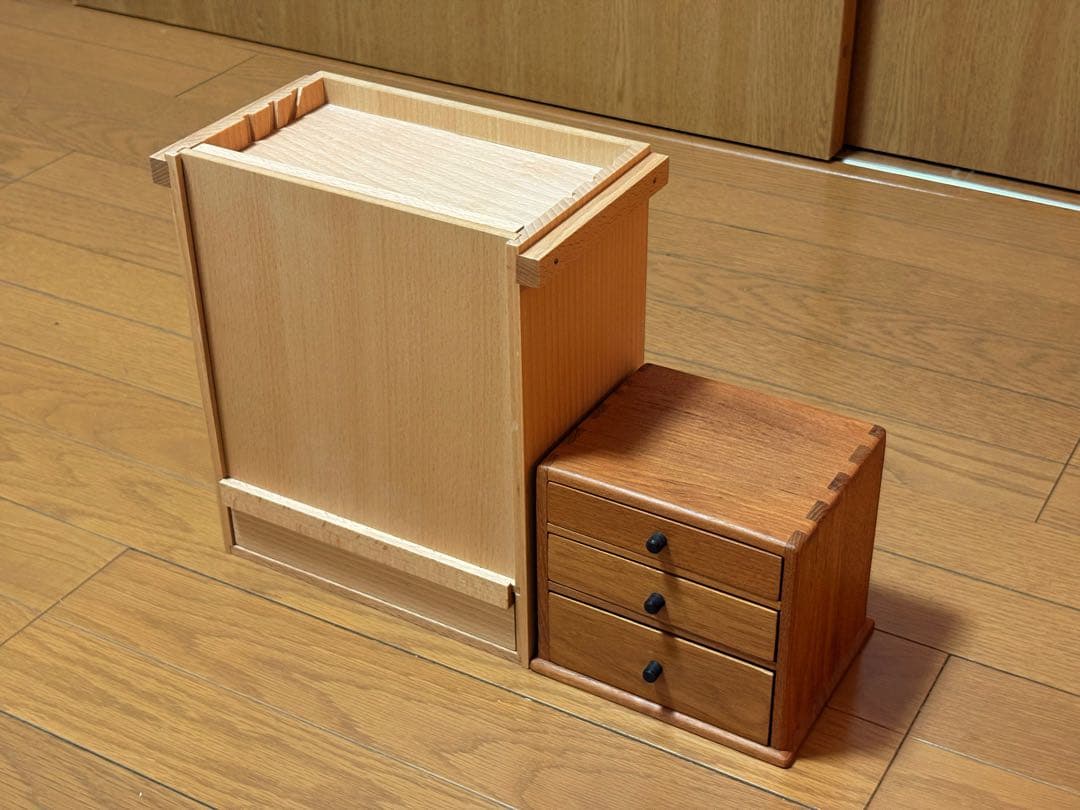 中川政七商店　化粧箱 木製引き出し　セット