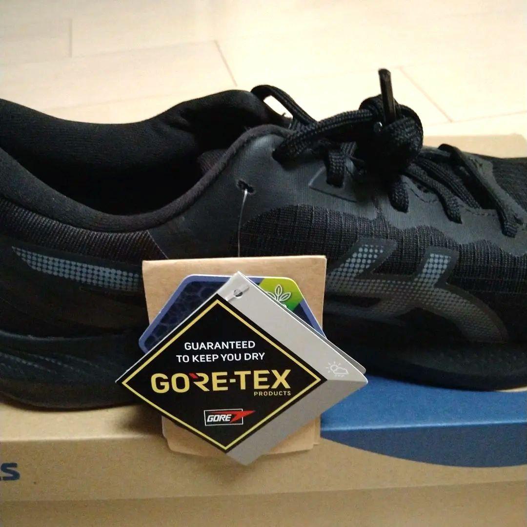【新品・タグ付】ASICS GORE-TEX スニーカー 28cm ブラック