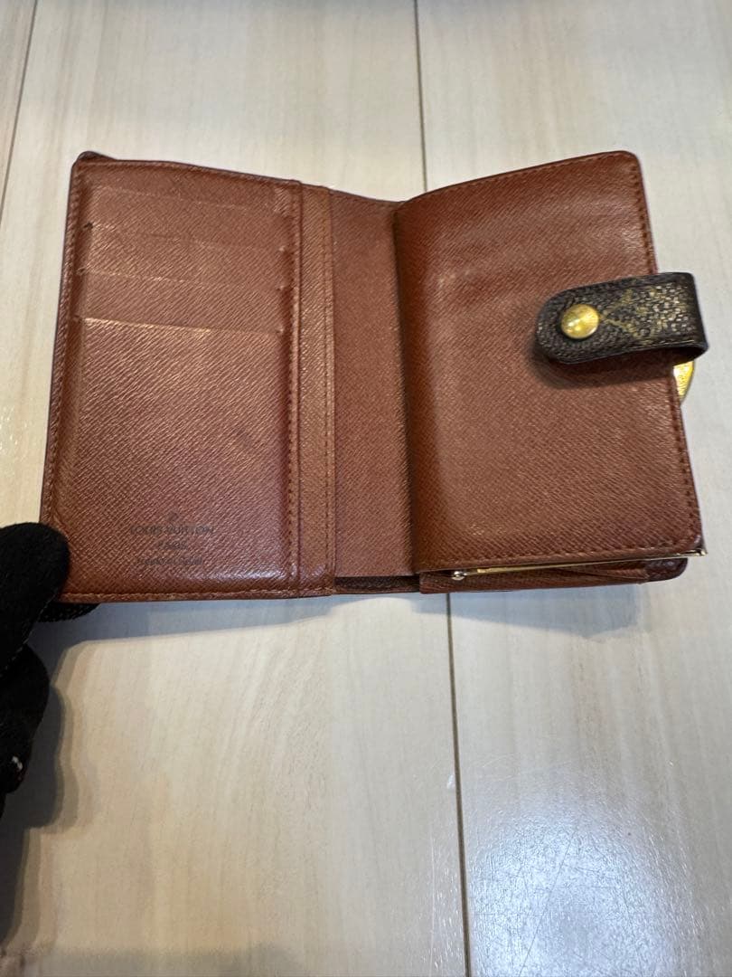 ルイヴィトン モノグラム ヴィエノワ がま口財布♪