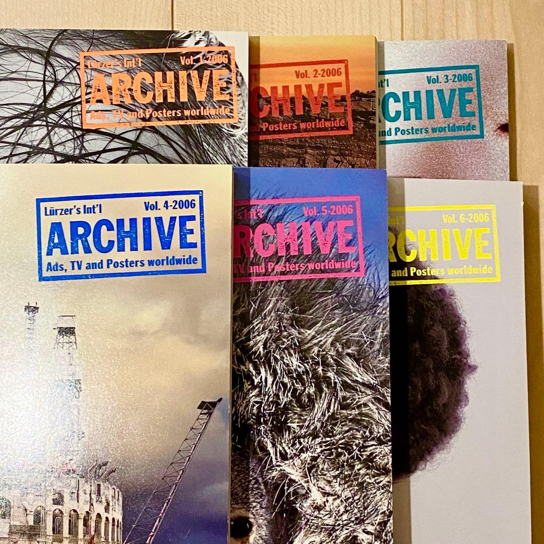 LURZER'S ARCHIVE 2006 Vol.1-6 set アーカイブ