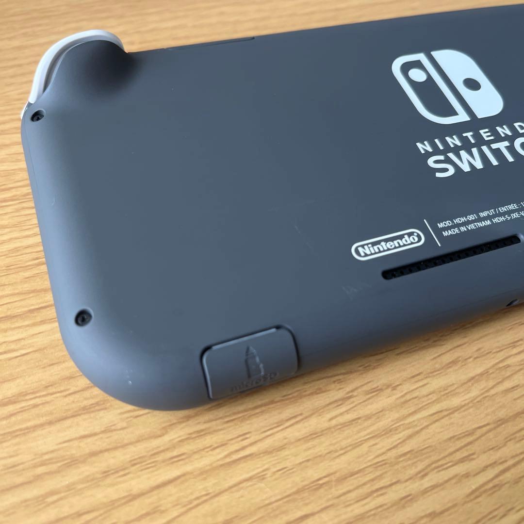 【Nintendo Switch Lite グレー 本体 】　動作確認済み