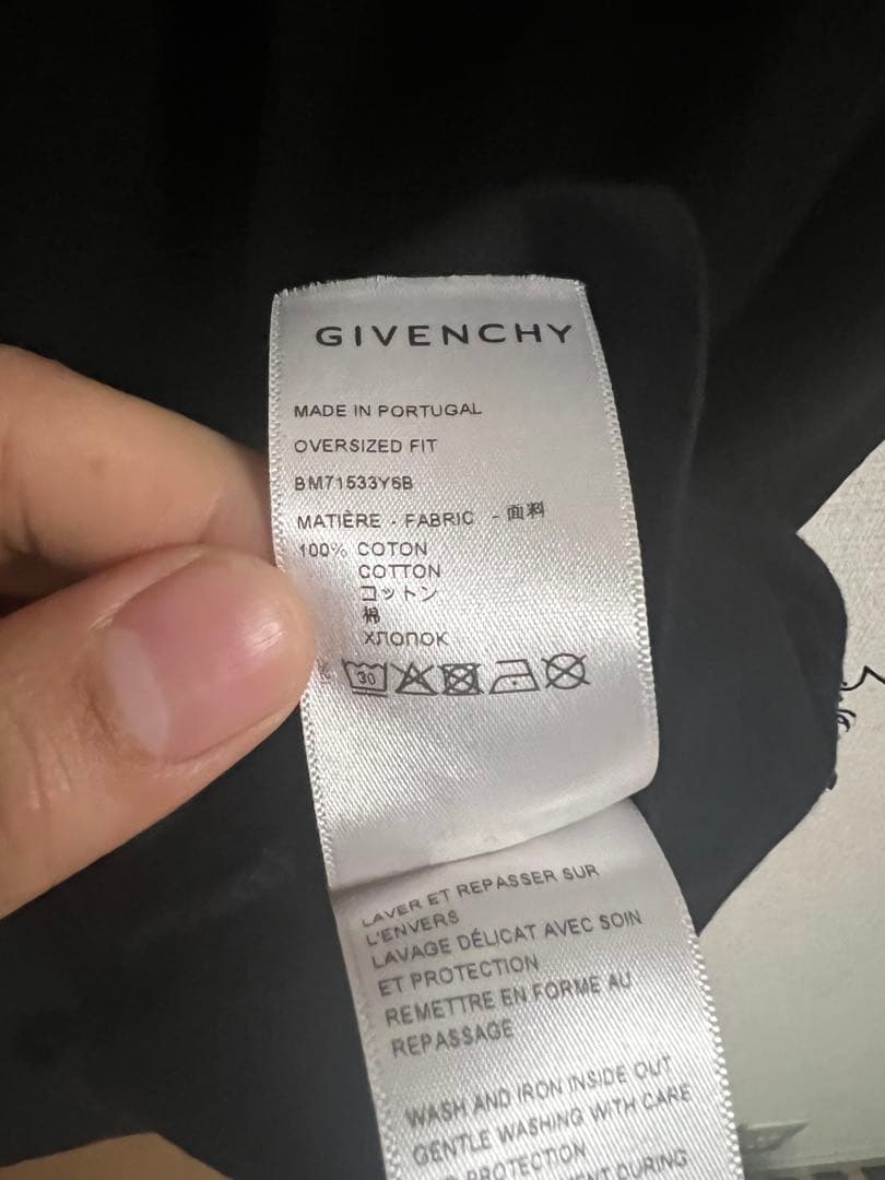 GIVENCHY ジバンシー ヴィンテージロゴプリント Tシャツ
