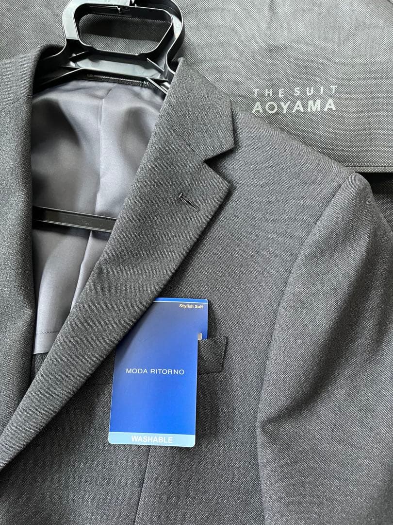 最終価格　THE SUIT AOYAMA ダークグレー スーツ