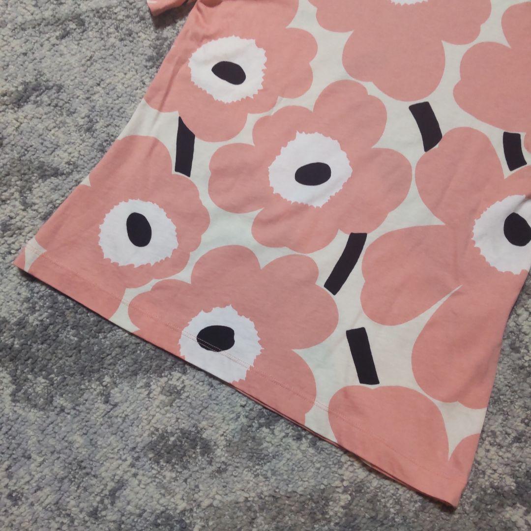 marimekko マリメッコ Tシャツ ウニッコ ピンク Unikko