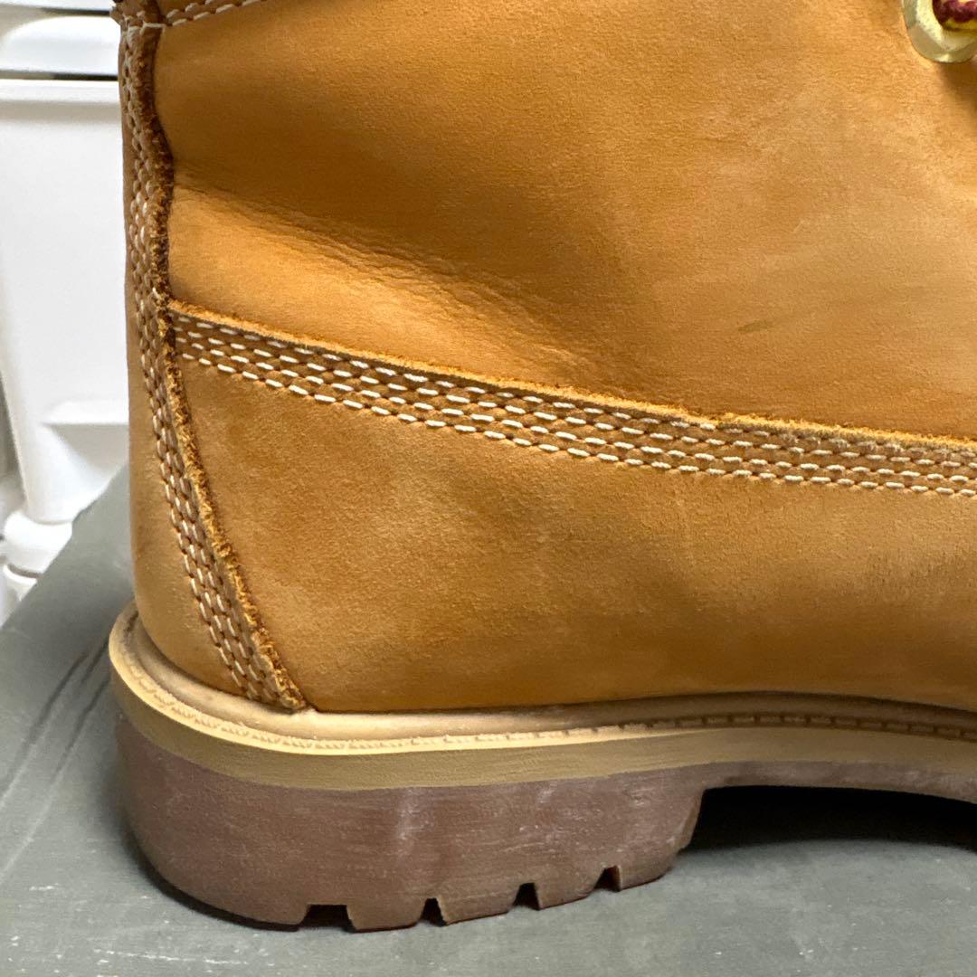 Timberland ベージュ ワークブーツ23センチ12909値下げコメント◎
