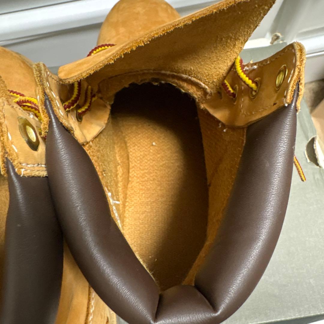 Timberland ベージュ ワークブーツ23センチ12909値下げコメント◎
