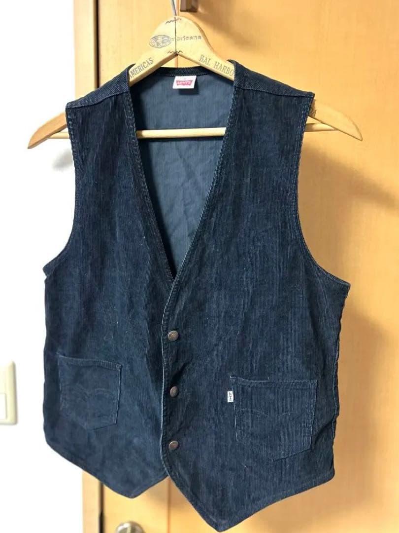 70's 希少‼︎ Levi's コーデュロイ　ベスト リーバイス