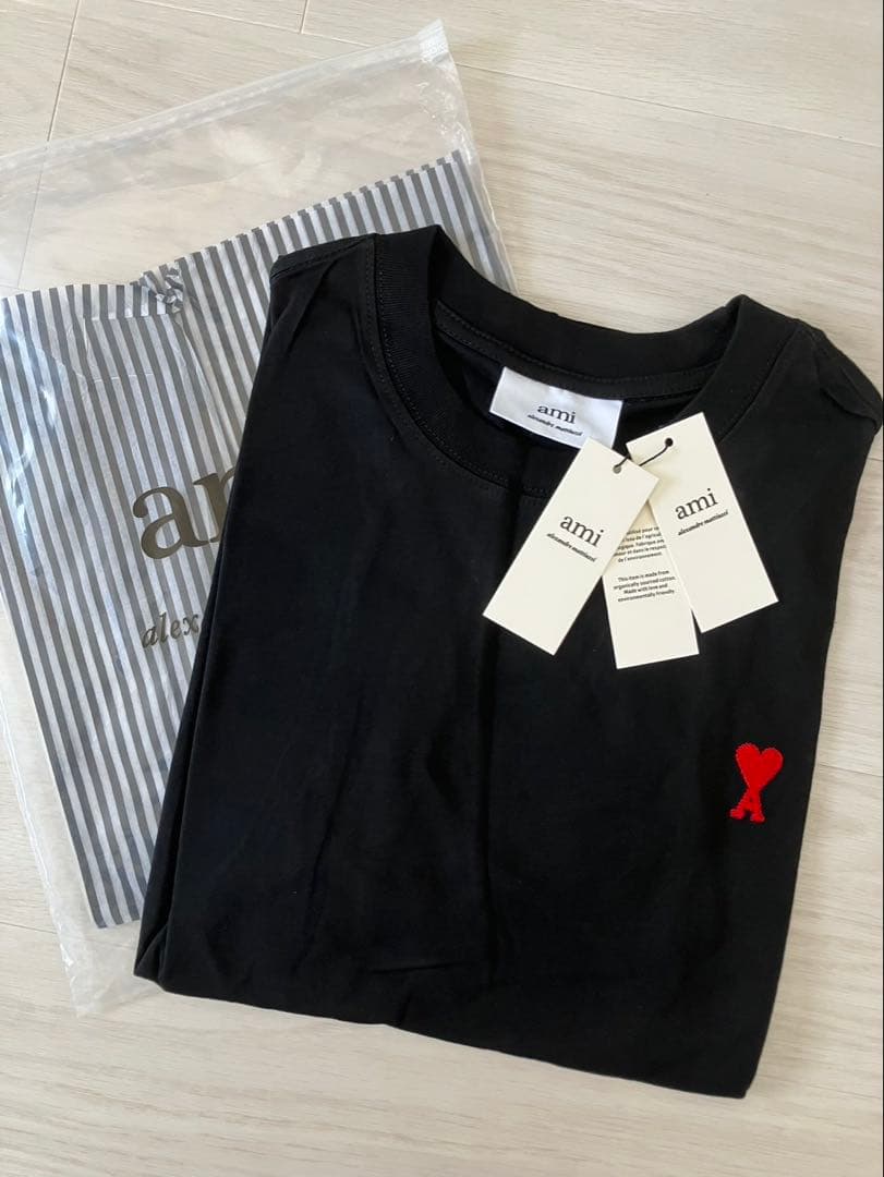 新品アミパリス(AmiParis)　半袖Tシャツ　Sサイズ　黒