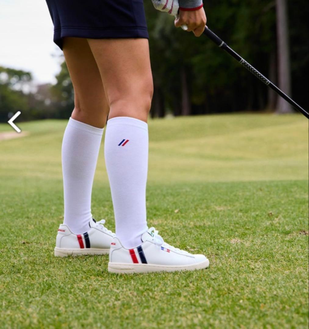 新品✨️PATRICK パトリック GOLF ゴルフ ホワイト 37 23.5㎝