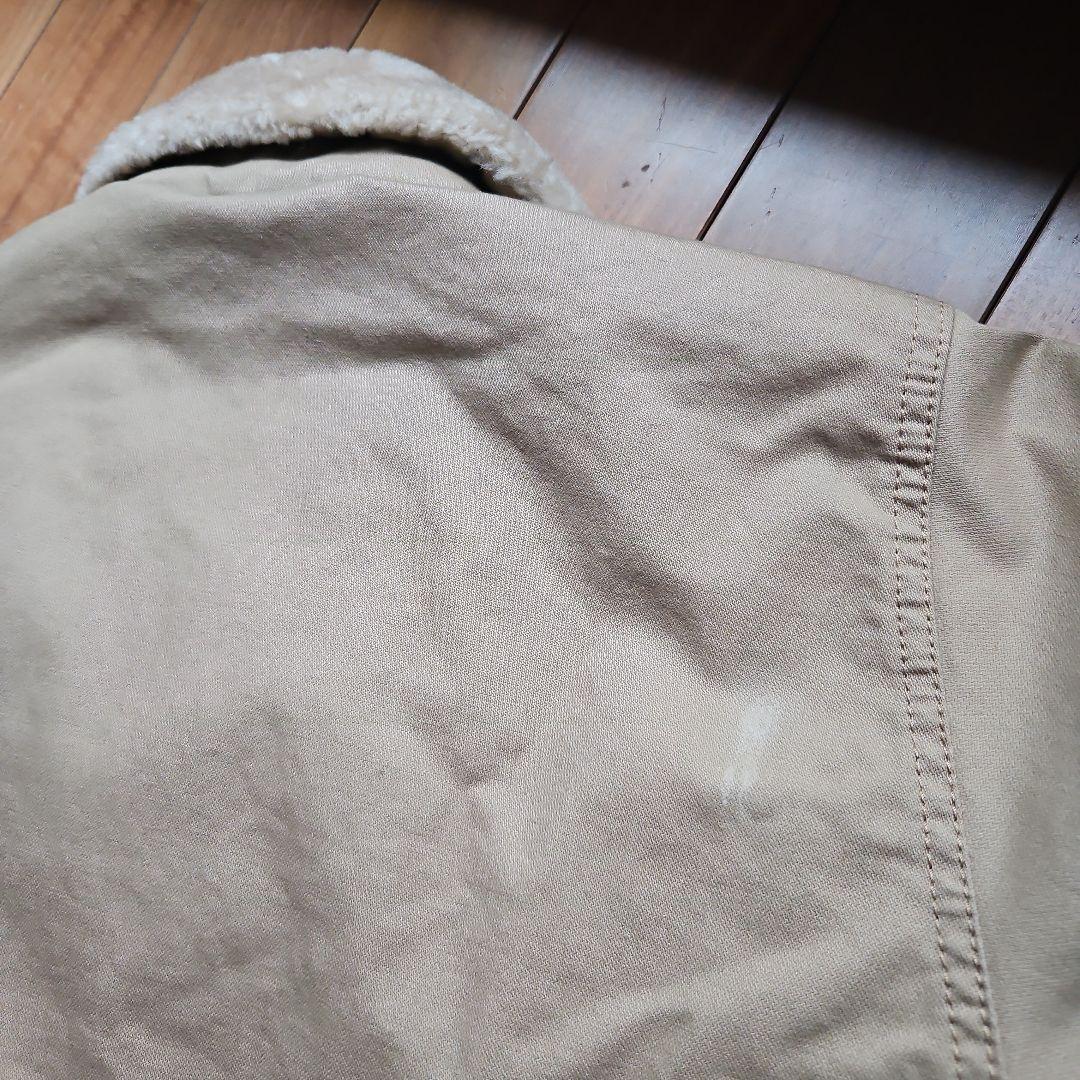 visvim DECKHAND JACKET ボアジャケット ベージュ　S