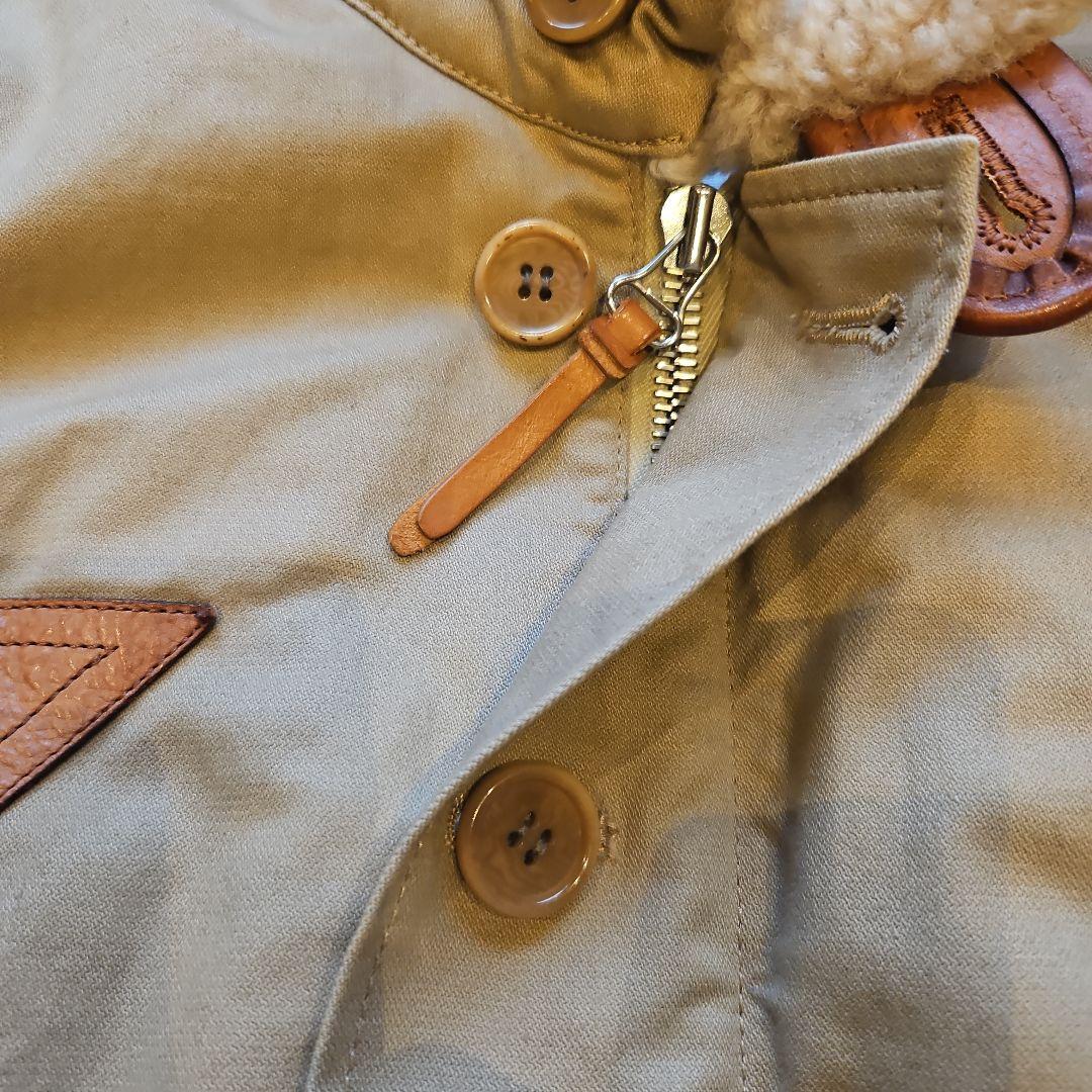 visvim DECKHAND JACKET ボアジャケット ベージュ　S