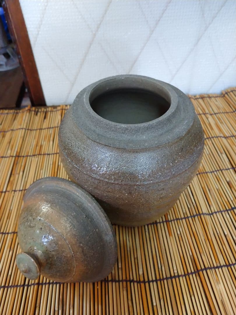 益子焼 蓋もの