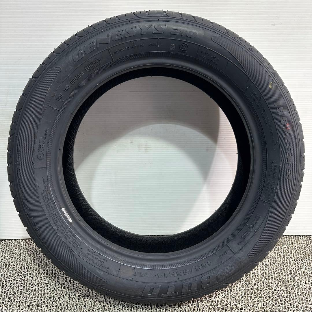 2026年製　155/65R14 4本セットBOTO GENESYS 218 夏