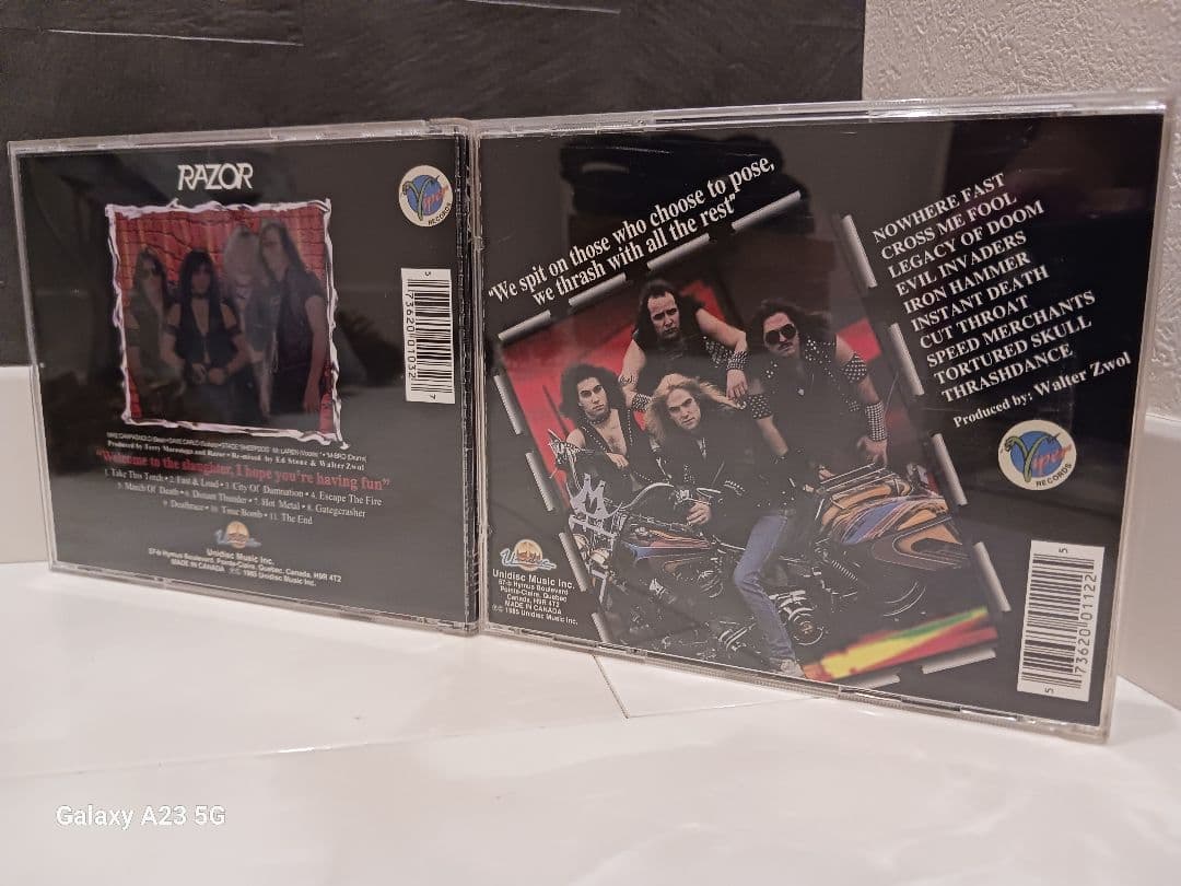 【廃盤】THRASHL RAZOR 初期２枚 スラッシュメタル