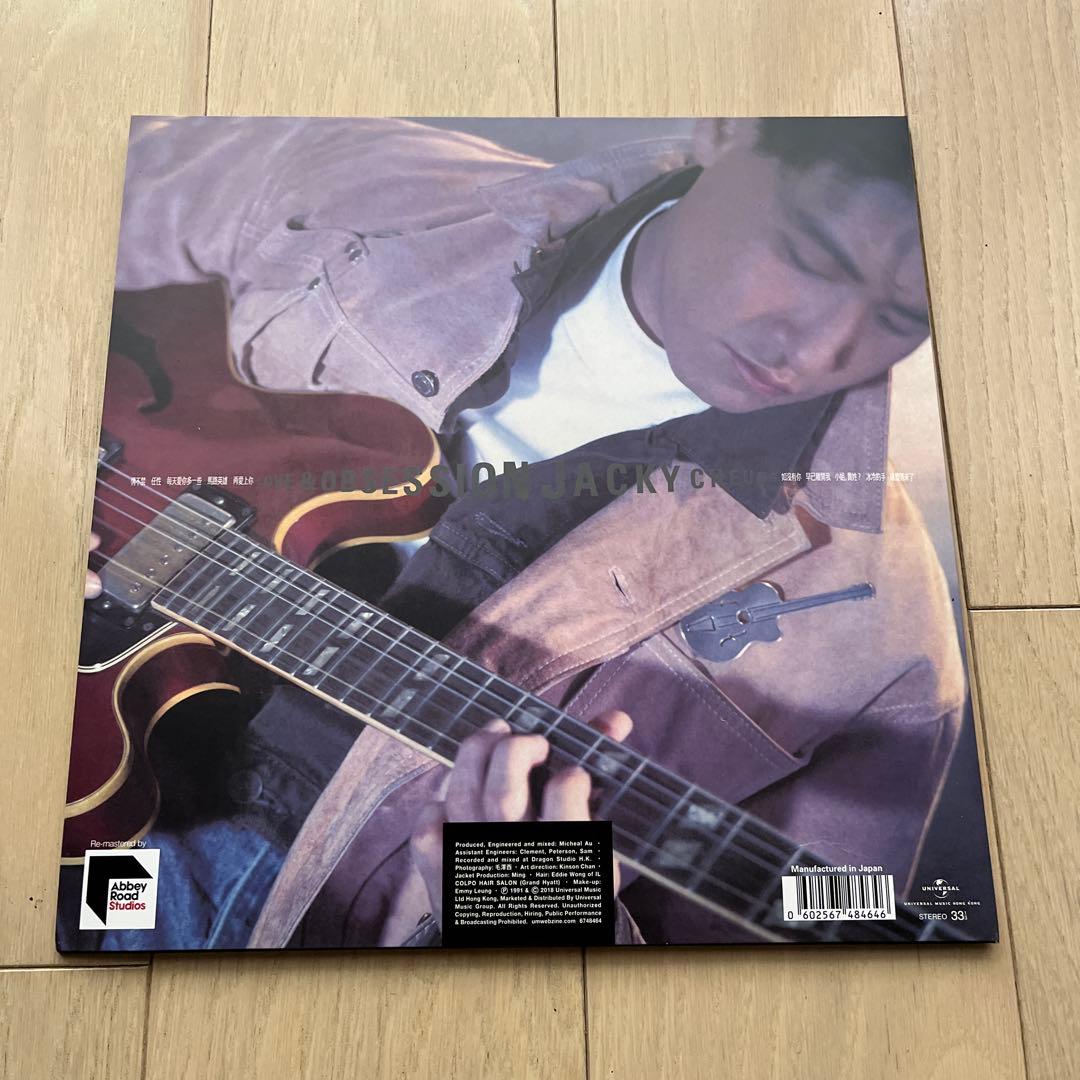 張學友 情不禁 OBSESSION JACKY CHAN レコード　限定生産