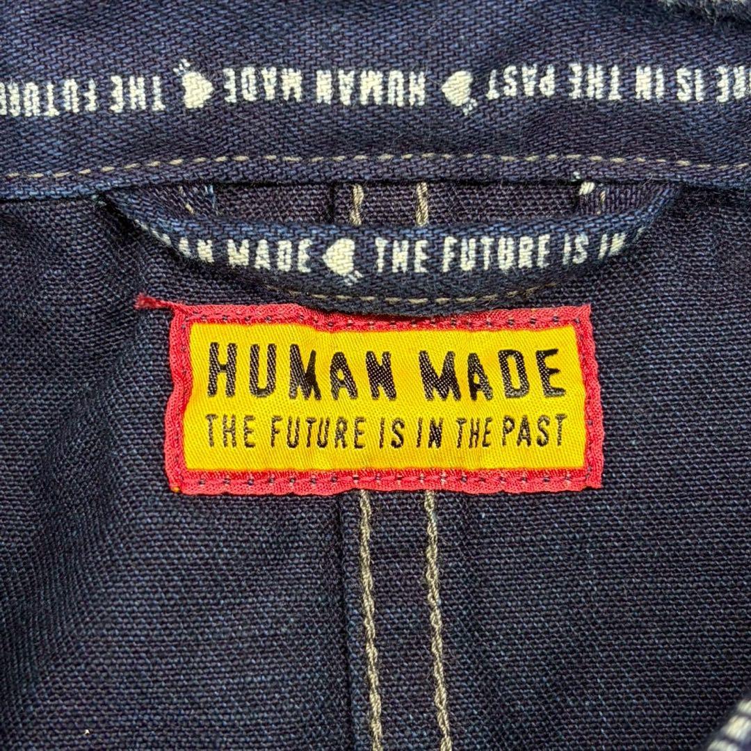 HUMAN MADE ロゴストライプカバーオール　ジャケット