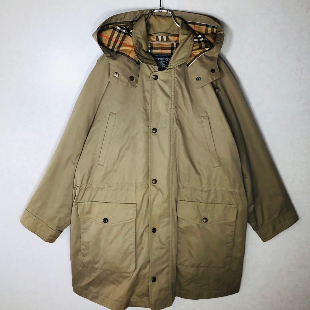【人気モデル】バーバリー モッズコート ダウンライナー シャドーロゴノバチェック